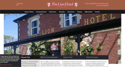 Desktop Screenshot of lionhotel-llanbister.co.uk